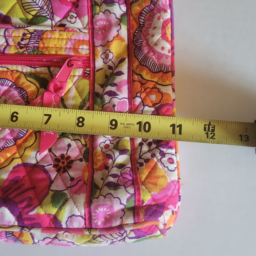 Vera Bradley Medium Size Pink Floral Crossbody - Picture 6 of 6